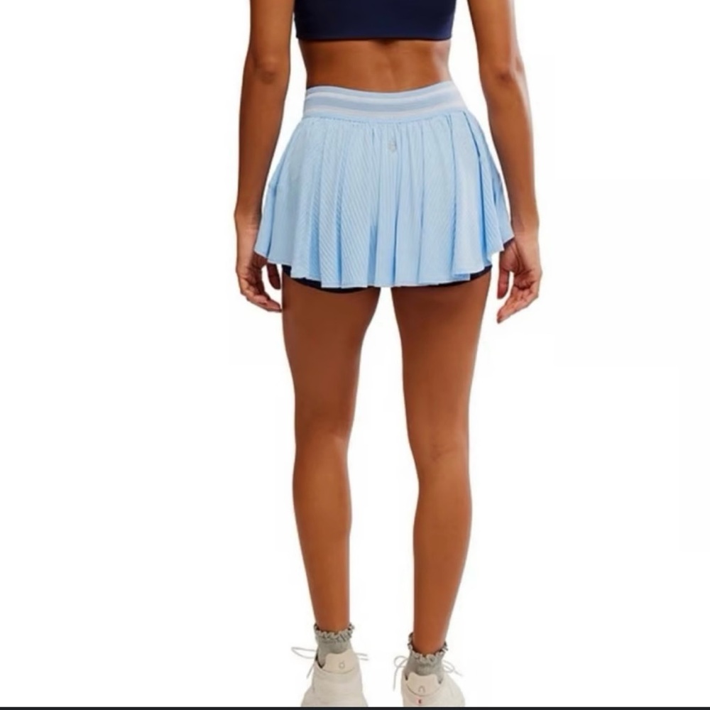 NWT Free People Layered Athletic Skirt with Built-in Shorts
